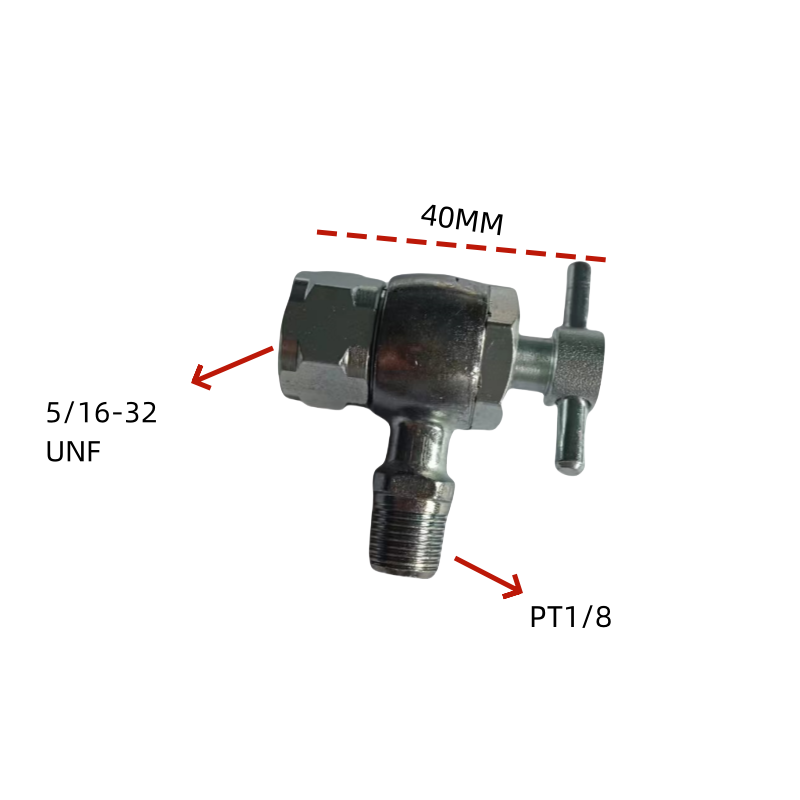 MLQC12Y hydraulic shearing machine accumulator inflation valve nitrogen inflation tool inflation nozzle return cylinder one-way