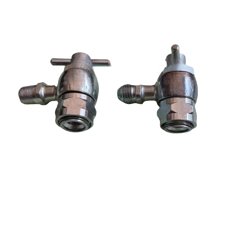 MLQC12Y hydraulic shearing machine accumulator inflation valve nitrogen inflation tool inflation nozzle return cylinder one-way