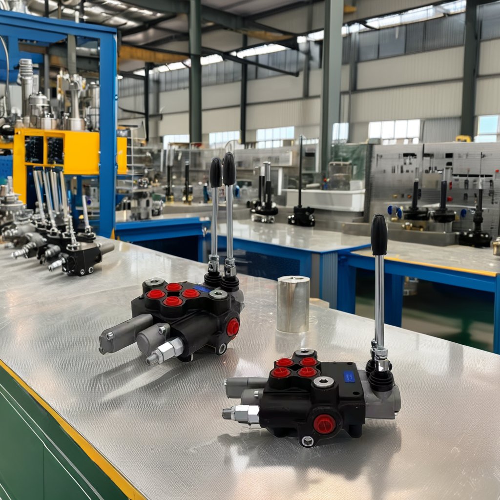 P80 Series 1p80 2p80 3p80 4p80 5p80 6p80 Integral Multi-Way Directional Valve Hydraulic Single Lock Valve