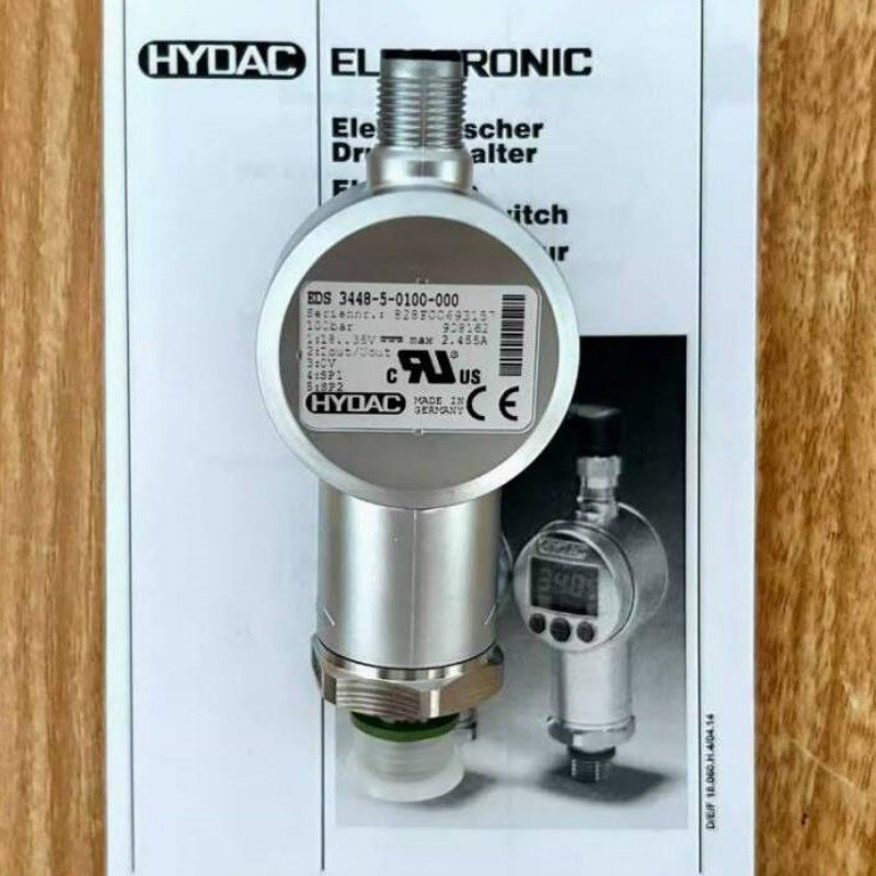 Factory Direct Hydac EDS Series Hydraulic Sensor EDS 3446-2-0040-000 EDS 3448-5-0400-000 EDS8446-2-0600-000 Pressure Sensor