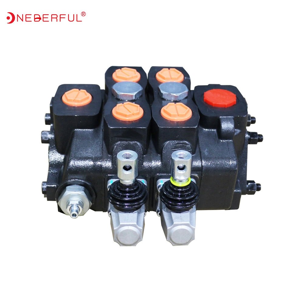 Hydraulic Pilot Control Valve 1SD8 2SD8 3SD8 4SD8 SD8-6 Hydraulic Single Spool Multiple Directional Control Valve 3 2