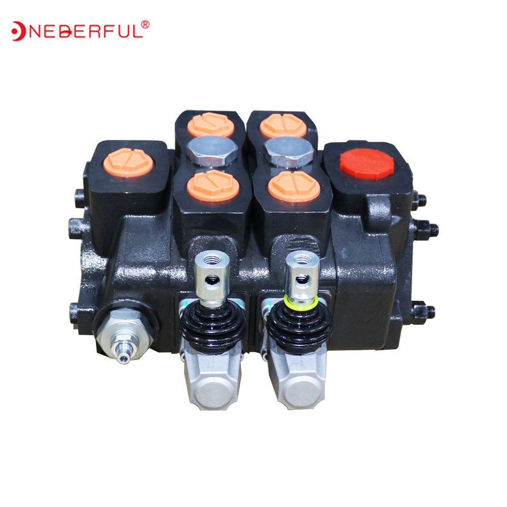 Hydraulic Pilot Control Valve 1SD8 2SD8 3SD8 4SD8 SD8-6 Hydraulic Single Spool Multiple Directional Control Valve 3 2