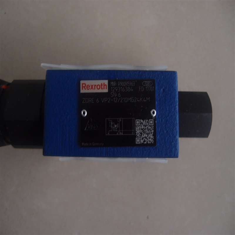 ZDRE6 ZDREE6 series R900915963 ZDRE6VP2-1X/210MG24K4M R900935013ZDRE6VP3-1X/210MG24K4M hydraulic control pressure reducing valve
