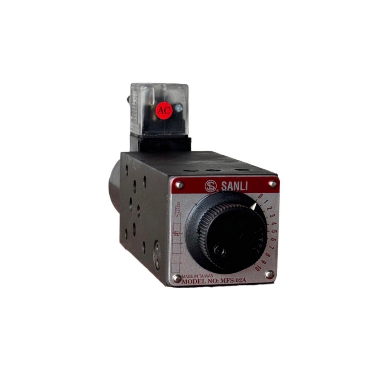 Hot Selling Hydraulic Stackable Laminated Flow Solenoid Control Valve Made In Taiwan