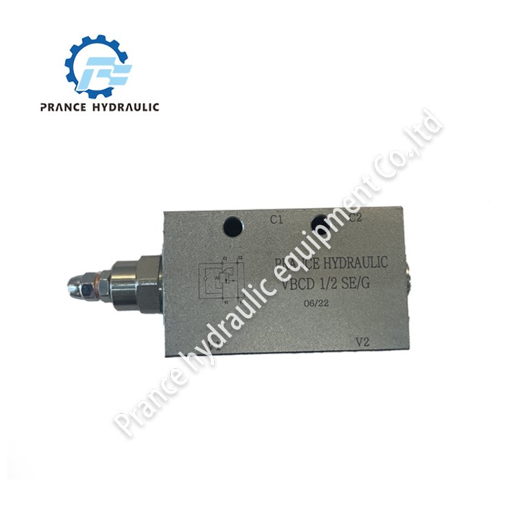 Hydraulic Valve Vbcd Series Cnc Machining Custom VBCD 1/2SE/G Hydraulic Double Counter Balanced Valve