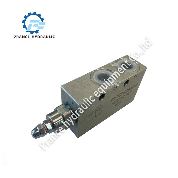 Hydraulic Valve Vbcd Series Cnc Machining Custom VBCD 1/2SE/G Hydraulic Double Counter Balanced Valve