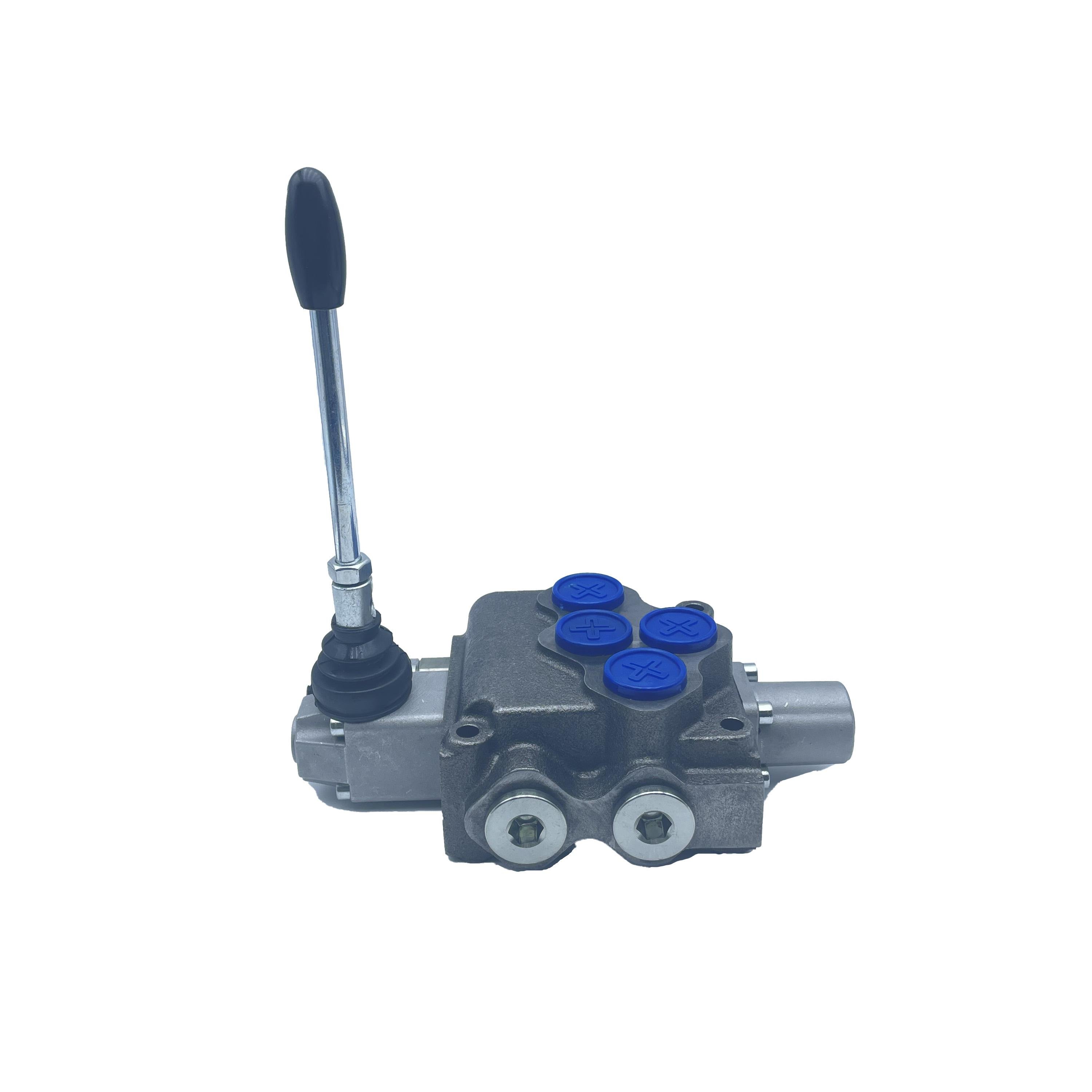 Lixin Hydraulic Manual Distributor with 1 Spools 70L/M Flow Rate SD11 Lever Monoblock Directional Control Valve