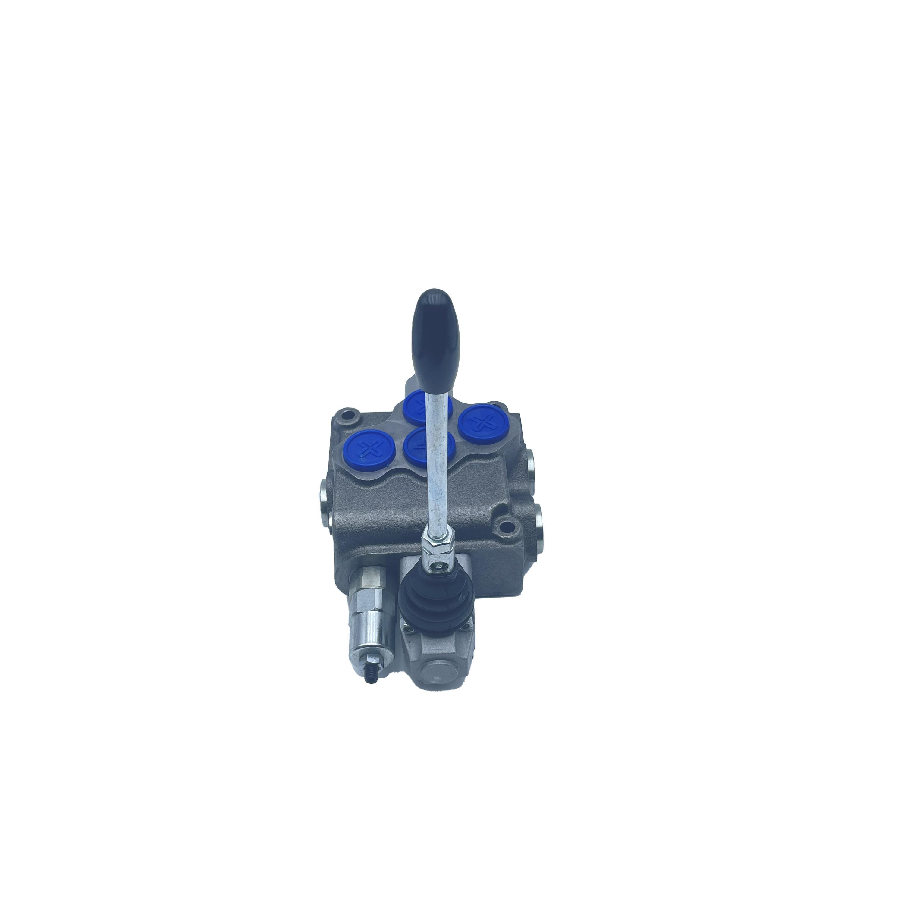 Lixin Hydraulic Manual Distributor with 1 Spools 70L/M Flow Rate SD11 Lever Monoblock Directional Control Valve