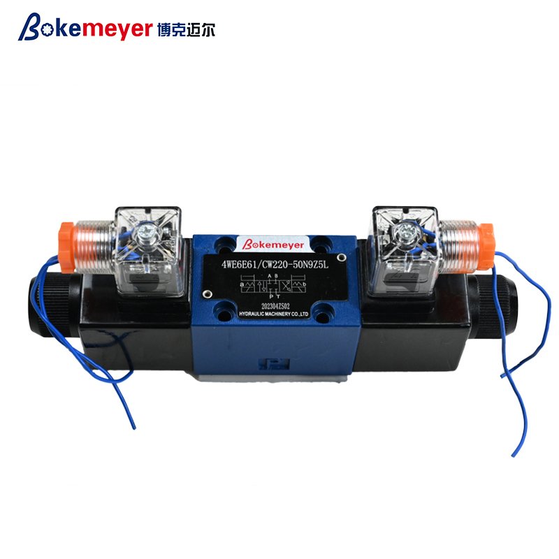 Hot Sale Hydraulic Directional Valve 4WE6G 6E 6H 6J 6J Directional Valve With Wet-pin Dc Or Ac Voltage Solenoids Valve
