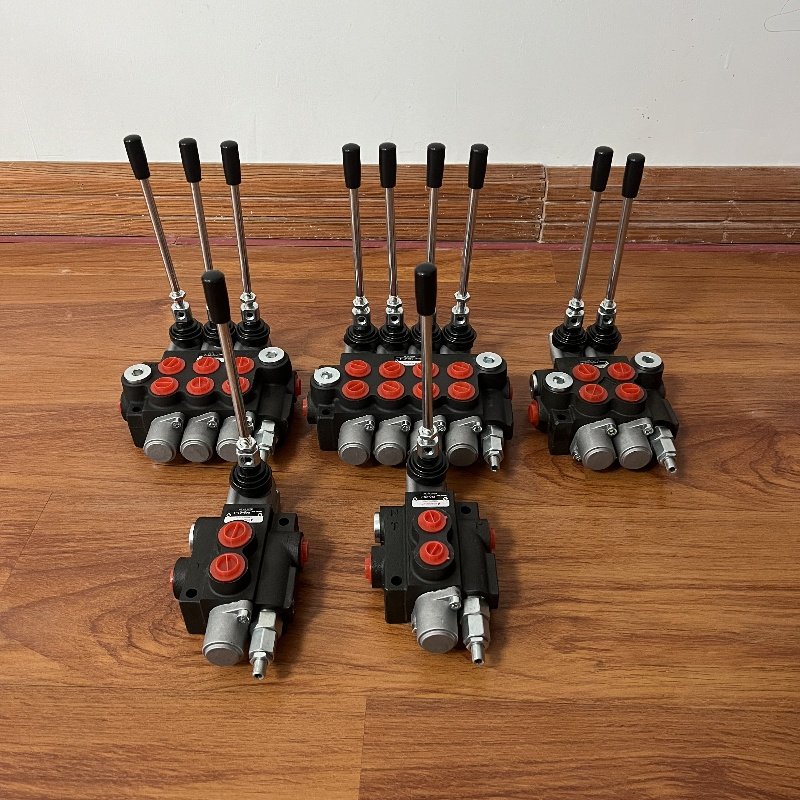 Sectional Multi-Way Valve Hydraulic Directional Control Valve with Hydraulic Components for for Small Crane