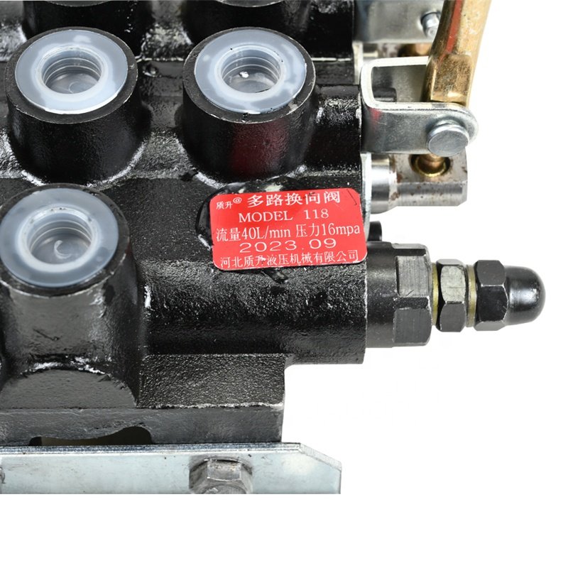 ZS1-L118 Hydraulic Manual Directional Multi Way Hand Pilot Operated Control Valve