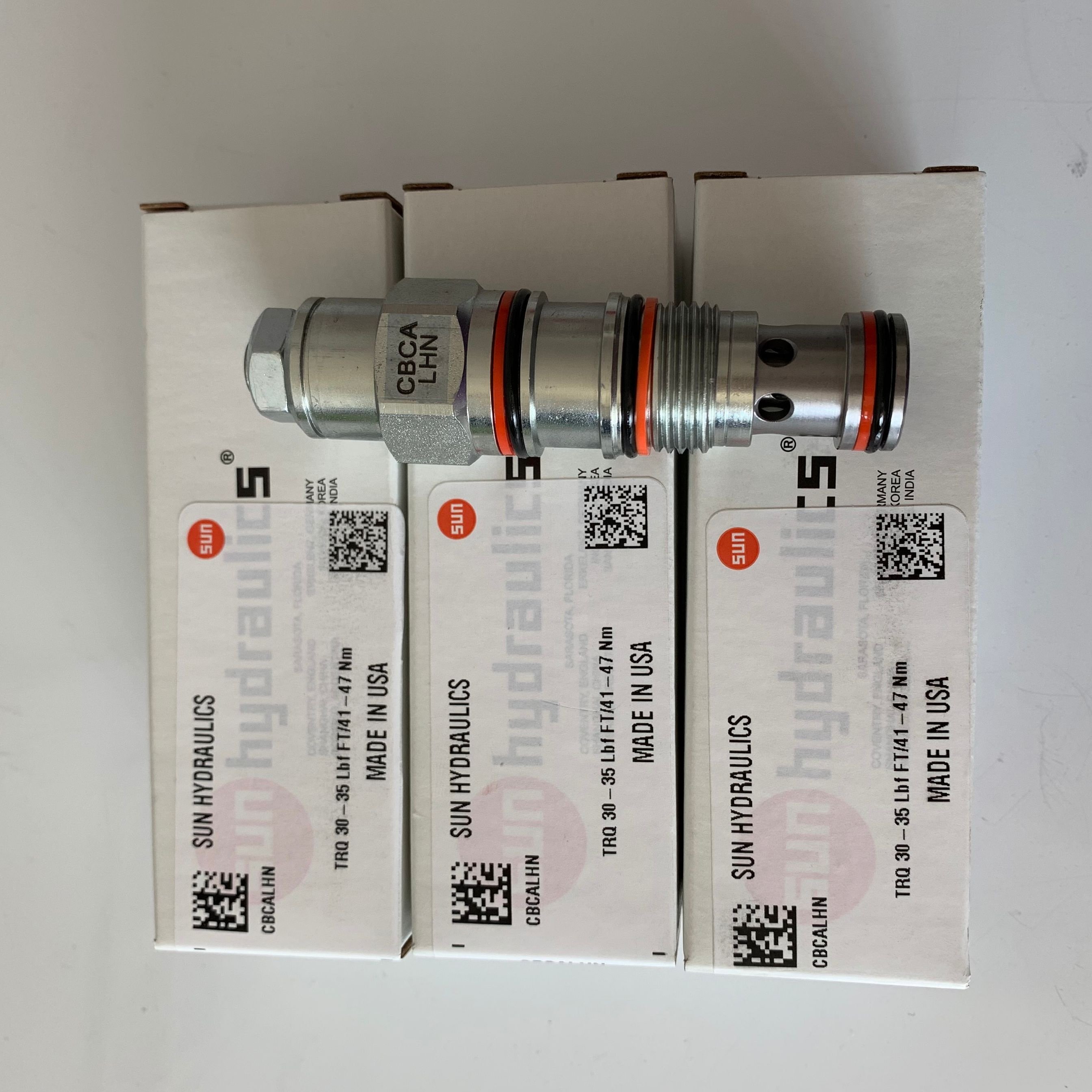 CBCA-LHN CBCALHN SUN hydraulics Original USA 3:1 pilot ratio, standard capacity counterbalance valve HYDRAFORCE EATON VICKERS IH
