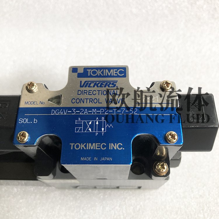 DG4V-3-2A-M-P2-T-7-52 TOKIMEC Vickers directional control valve solenoid valve