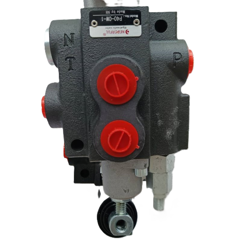 1 Spool P40 Hydraulic Monoblock Directional Control Valve hydraulic valve for dumper hydraulic control valve garbage truck