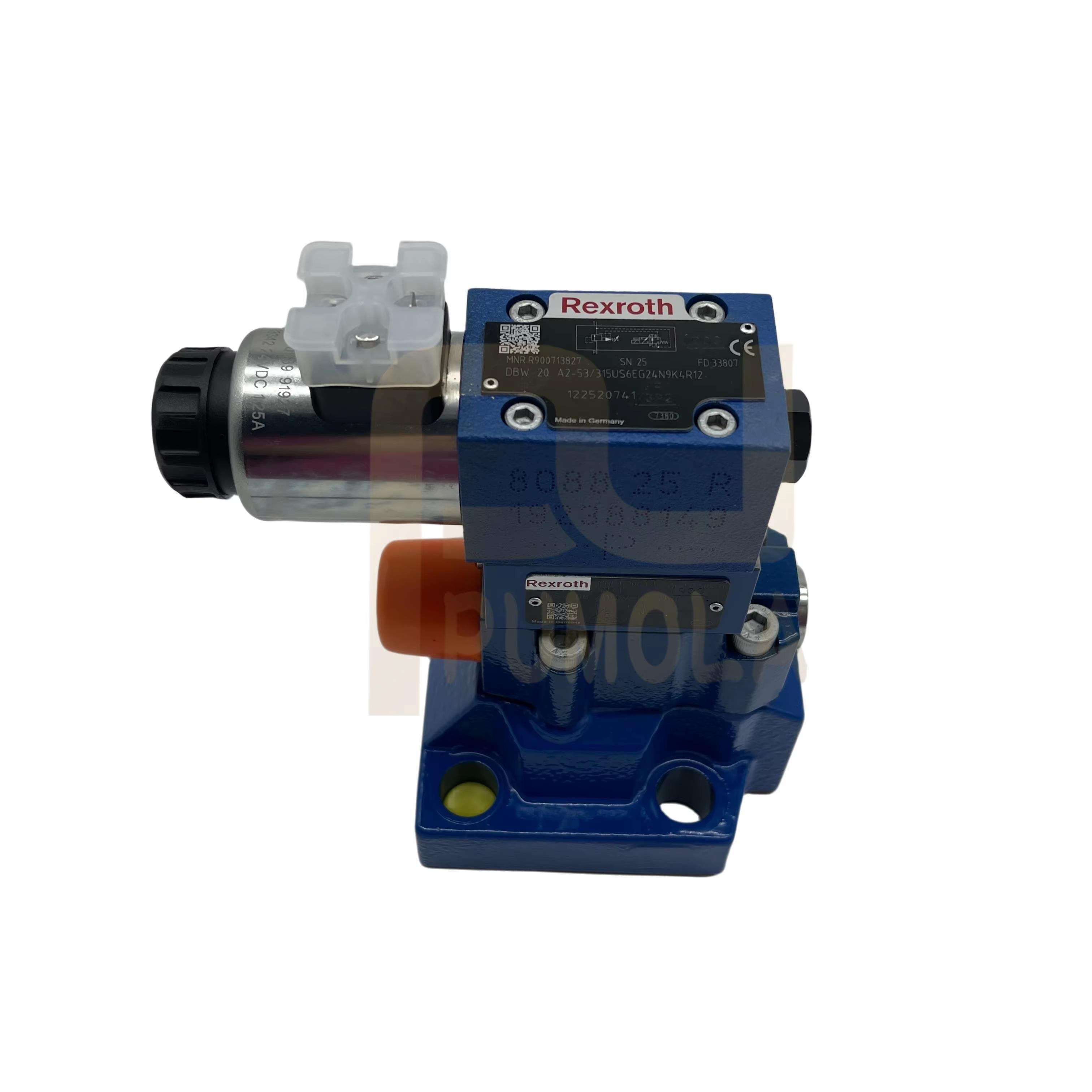 Rexroth DBW 20 A2- 53/315US6EG24N9K4R12 R901099629 Pilot Operated Pressure Relief Valve Hydraulic Valve
