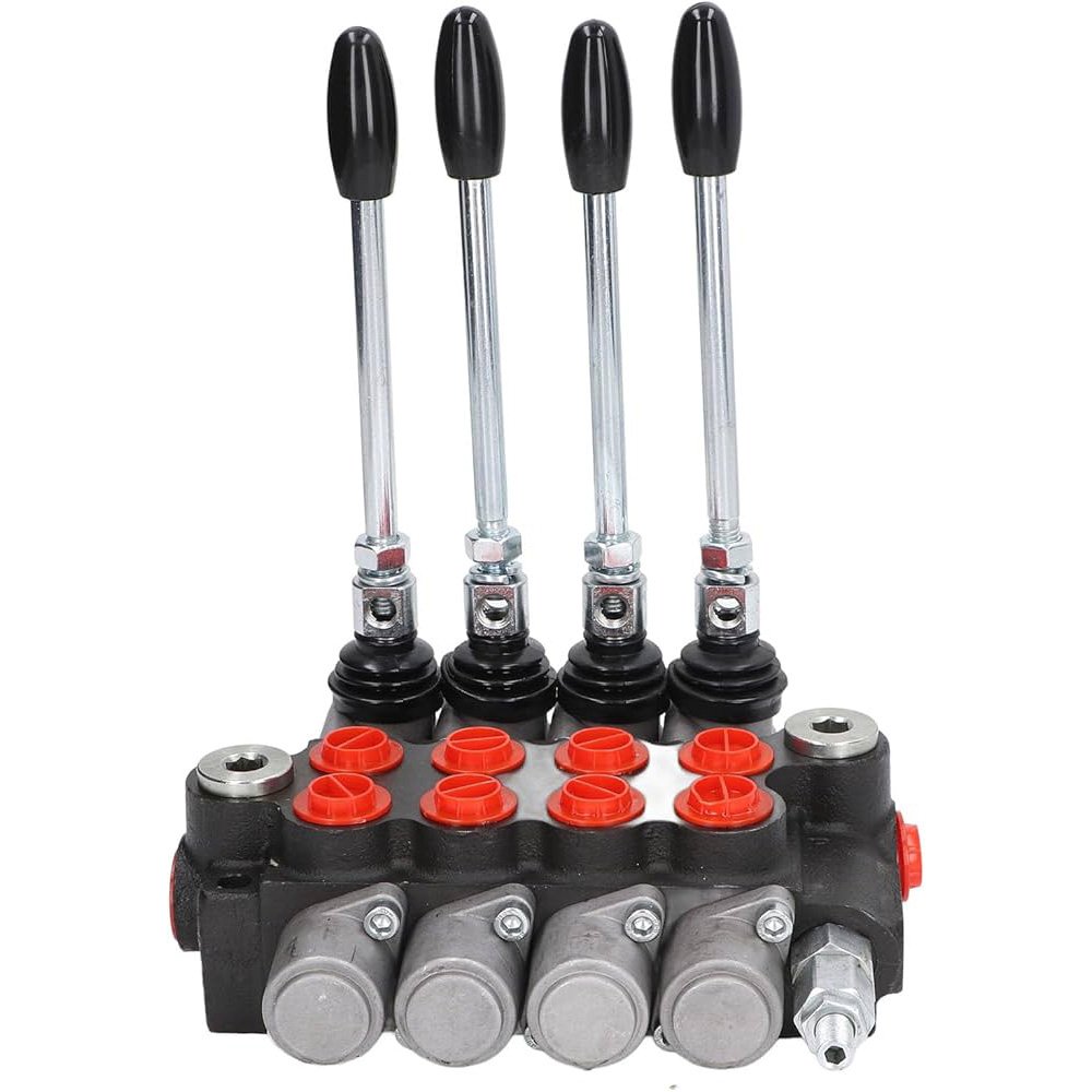 manual hand control valve hydraulic P80 Series 4P80 Monoblock Directional Control Valve hydraulic valve for small excavator