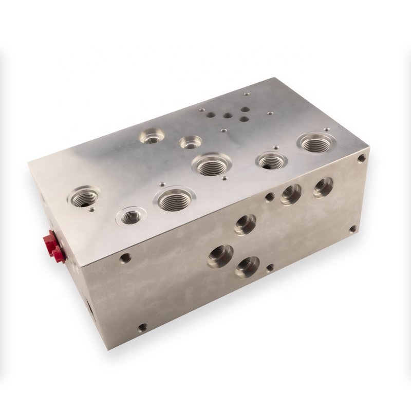 Hydraulic manufacturers Custom aluminum steel hydraulic manifold hydraulic valve blocks for excavator harvesters
