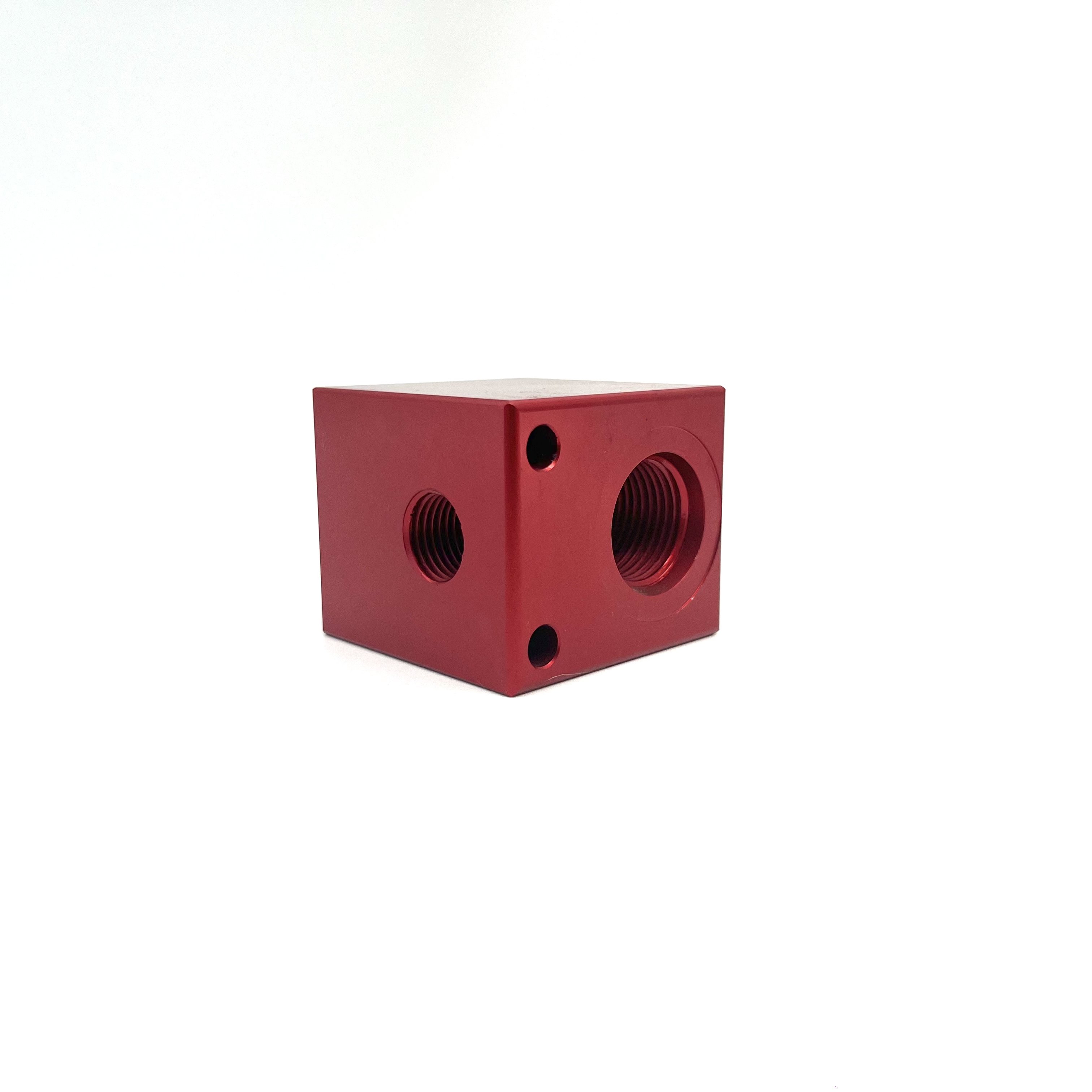 High Quality V2068 G1/4 Hydraulic Block Hydraulic Parts for Solenoid Valve Support ODM ODM