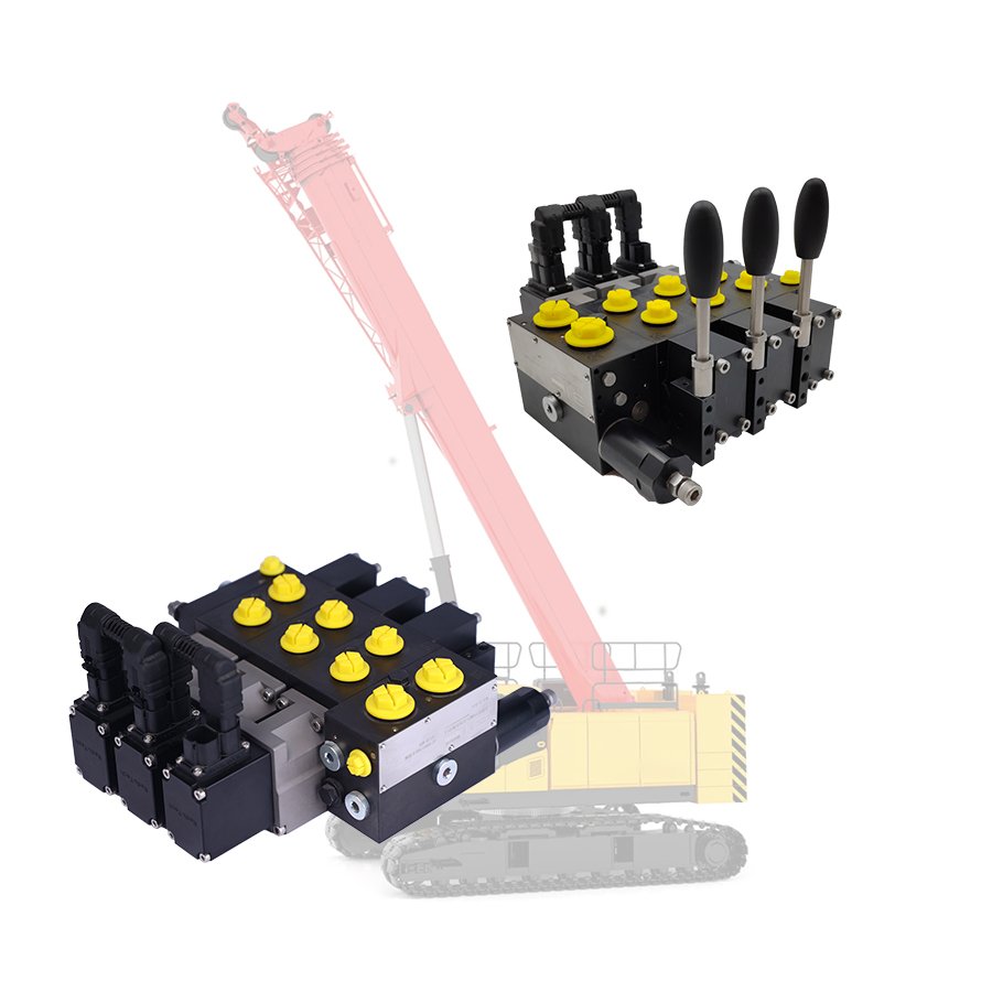 Hawe PSL PSV Monoblock Hydraulic Sectional Valve Multiplex Proportional Directional Joystick Valves Multiple Hydraulic Valves