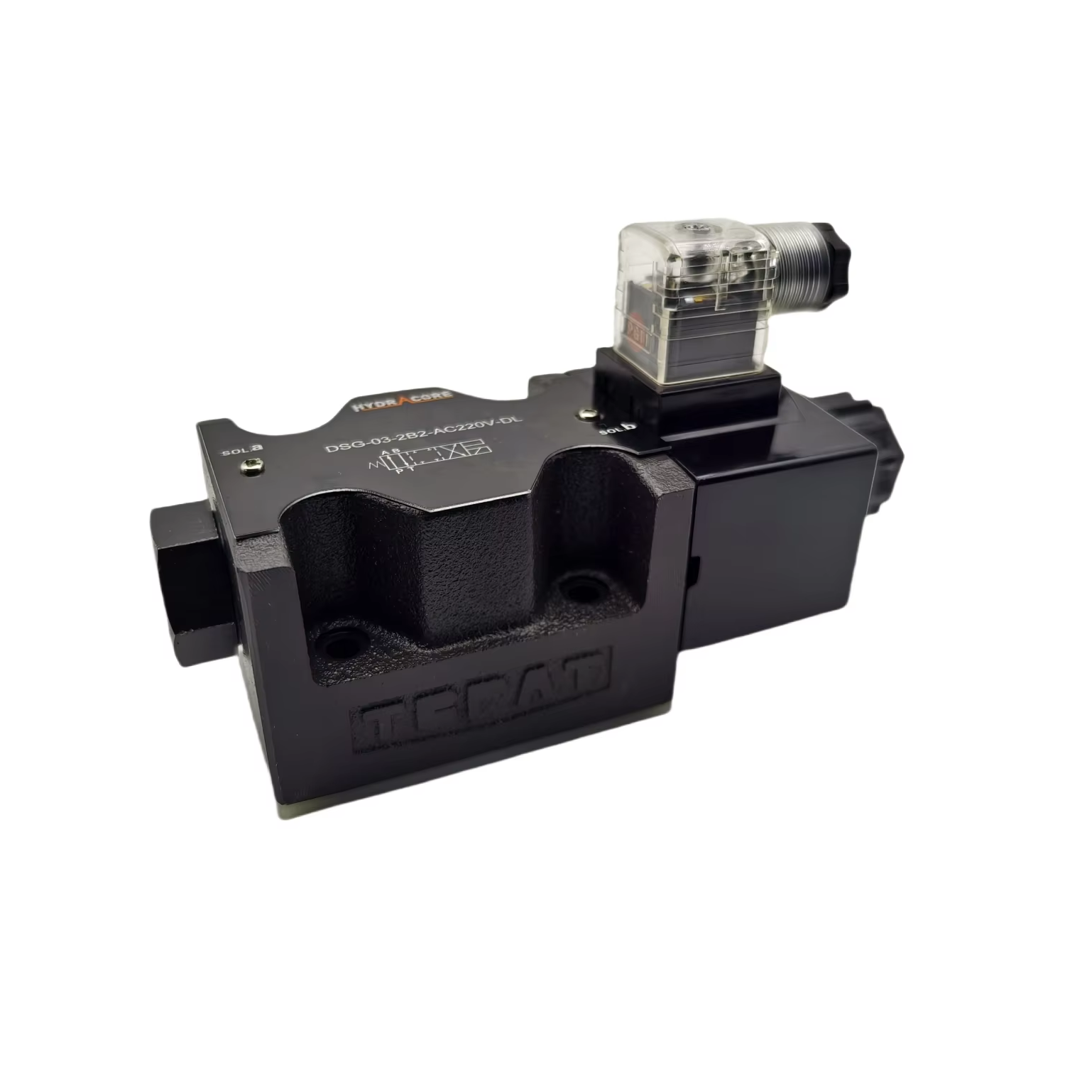 Low Price Long-life 220V Electromagnetic Directional Control Hydraulic Solenoid Valve