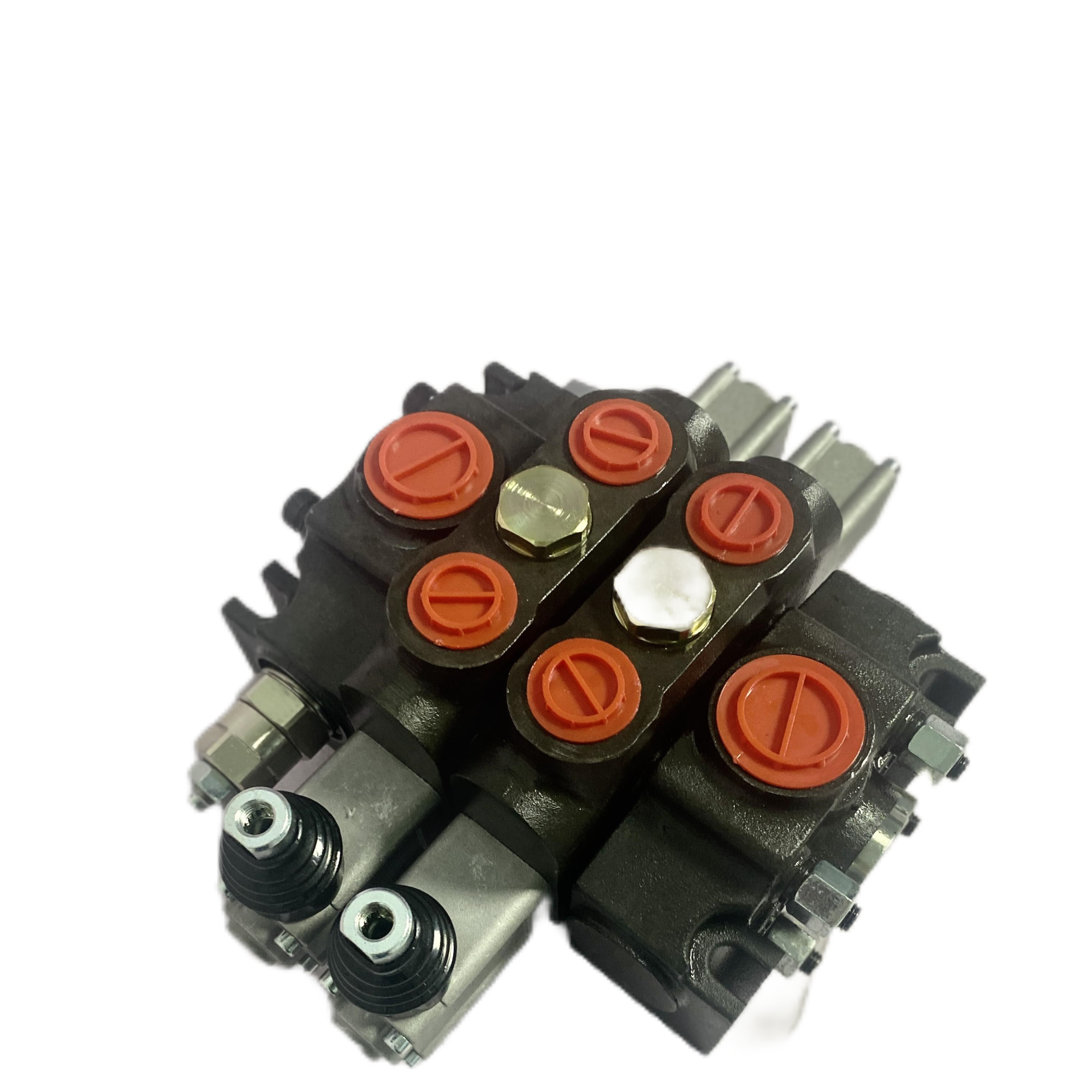 Lixin Factory direct sales Dcv140 Series 2 Spools Manual Control Spring Return Hydraulic Valve