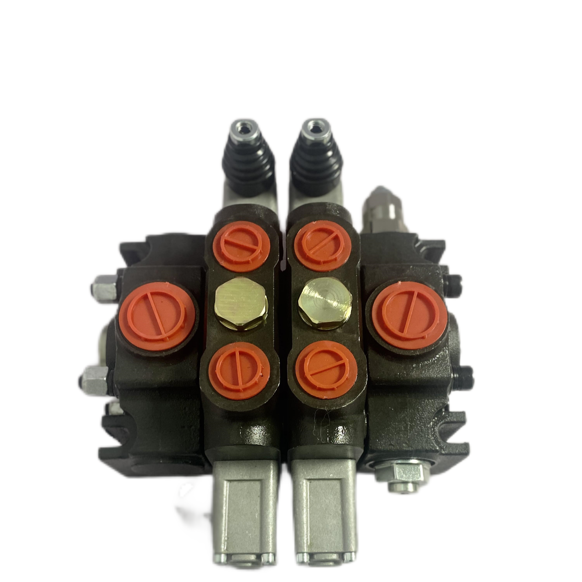 Lixin Factory direct sales Dcv140 Series 2 Spools Manual Control Spring Return Hydraulic Valve