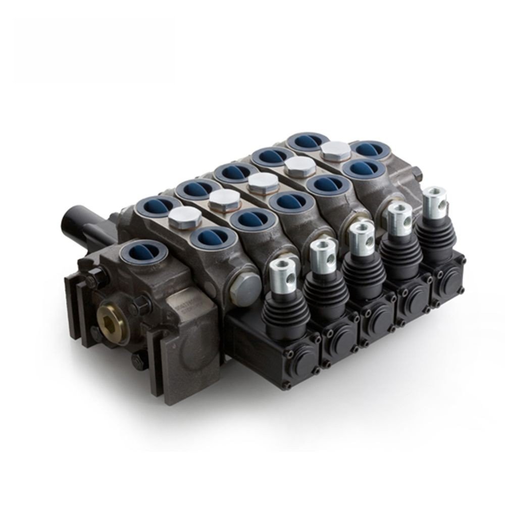 High Pressure Hydraulic Diverter Valve Hydraulic Sectional Directional Control Valve With Hydraulic Components