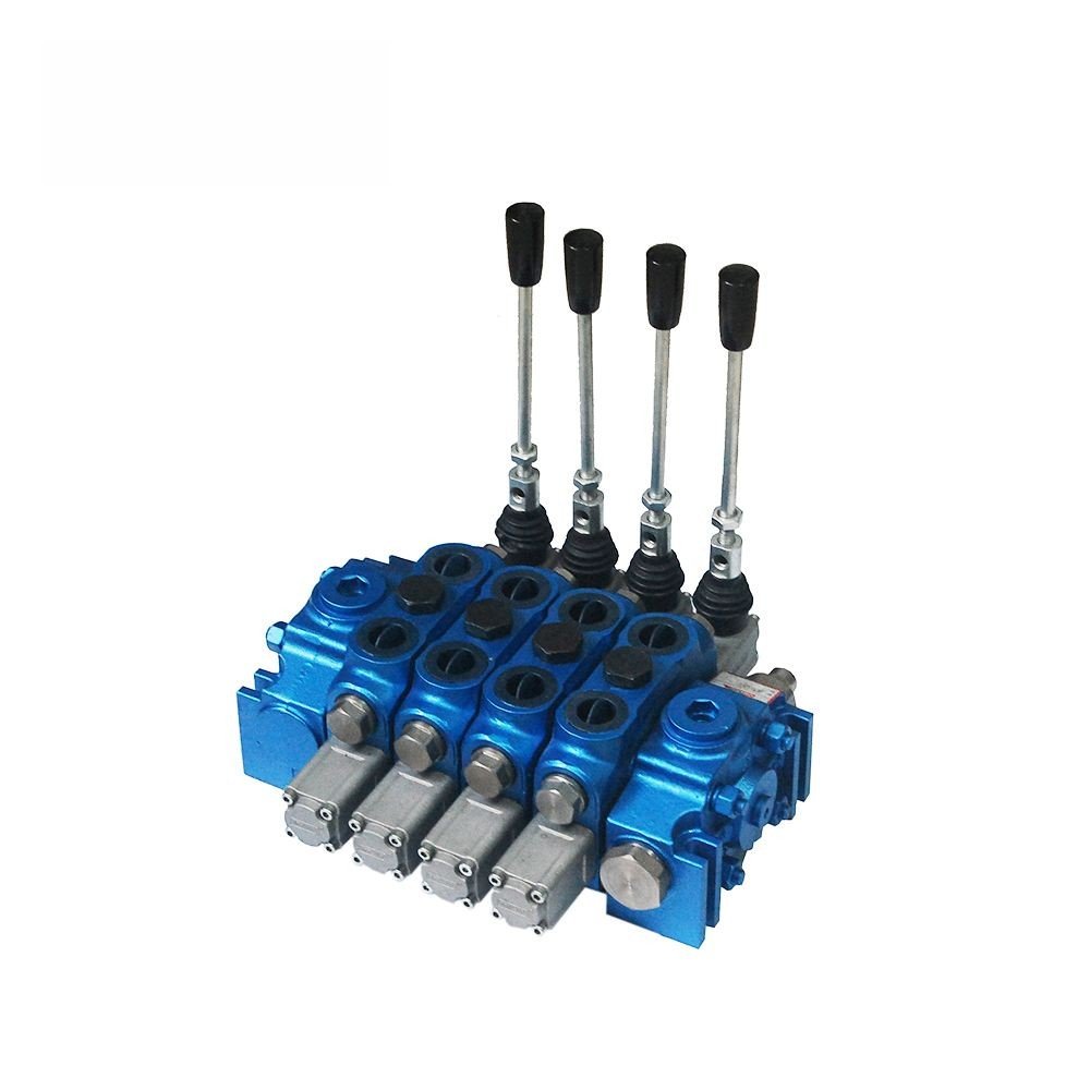 High Pressure Hydraulic Diverter Valve Hydraulic Sectional Directional Control Valve With Hydraulic Components