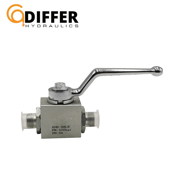 OEM KHB (BKH) Series High pressure hydraulic stainless steel ball valve KHB 08LR