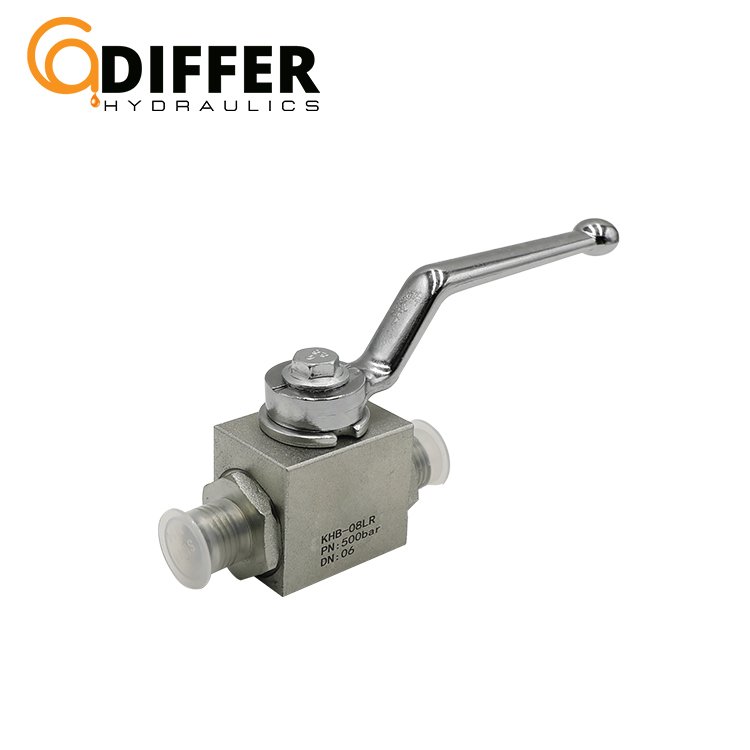 OEM KHB (BKH) Series High pressure hydraulic stainless steel ball valve KHB 08LR
