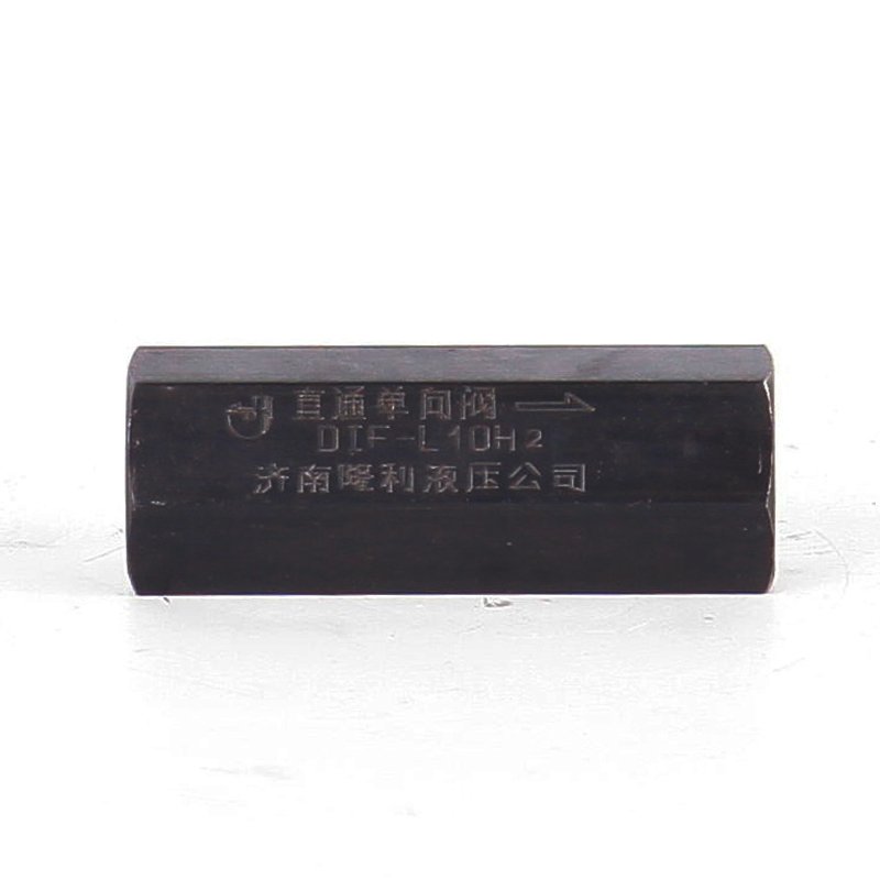DIFL10H1 Hydraulic One Way High Pressure Cast Iron Mechanical Check Valve