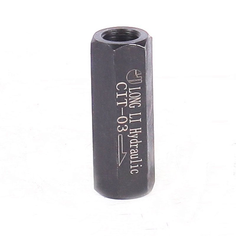 CIT-03 Hydraulic Tube Cast Iron Tread Check Mechanical Valve