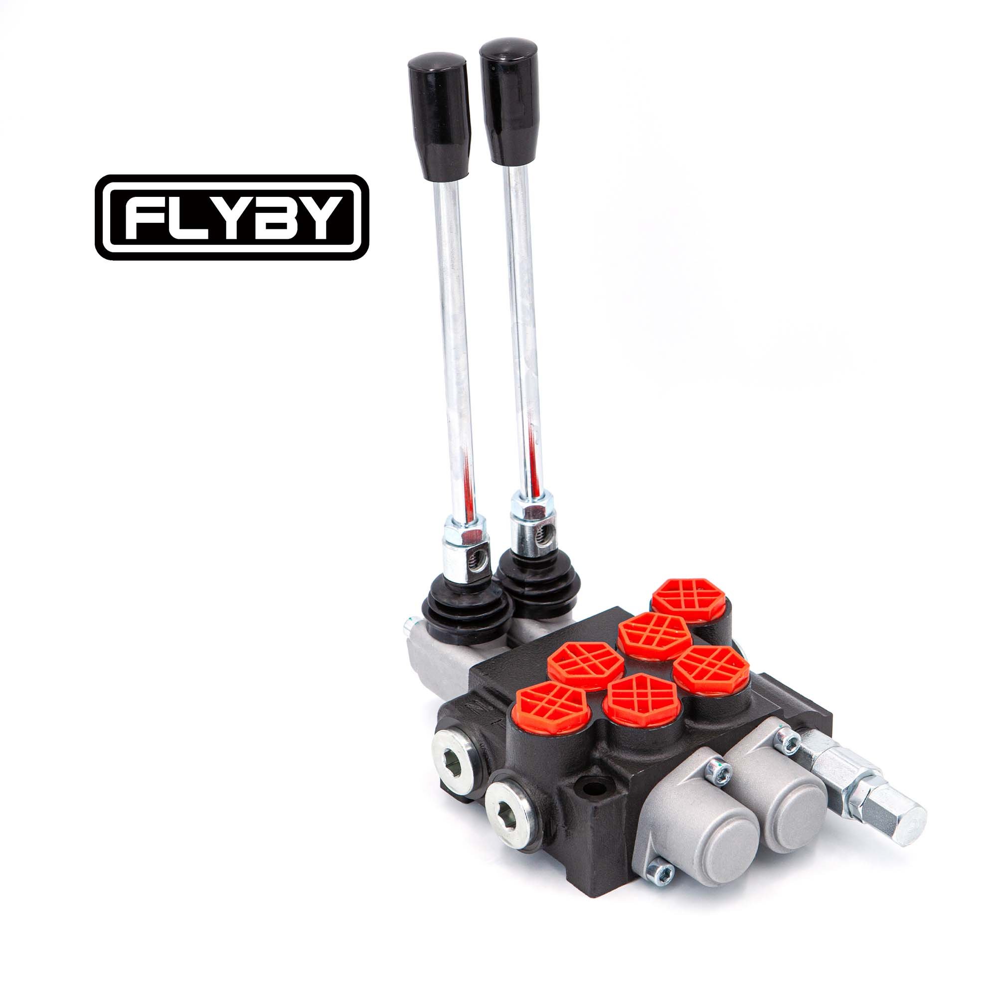 FLYBY Hydraulic Directional Valve Section Control Valve P40 Monoblock Directional Hydraulic Control Valves