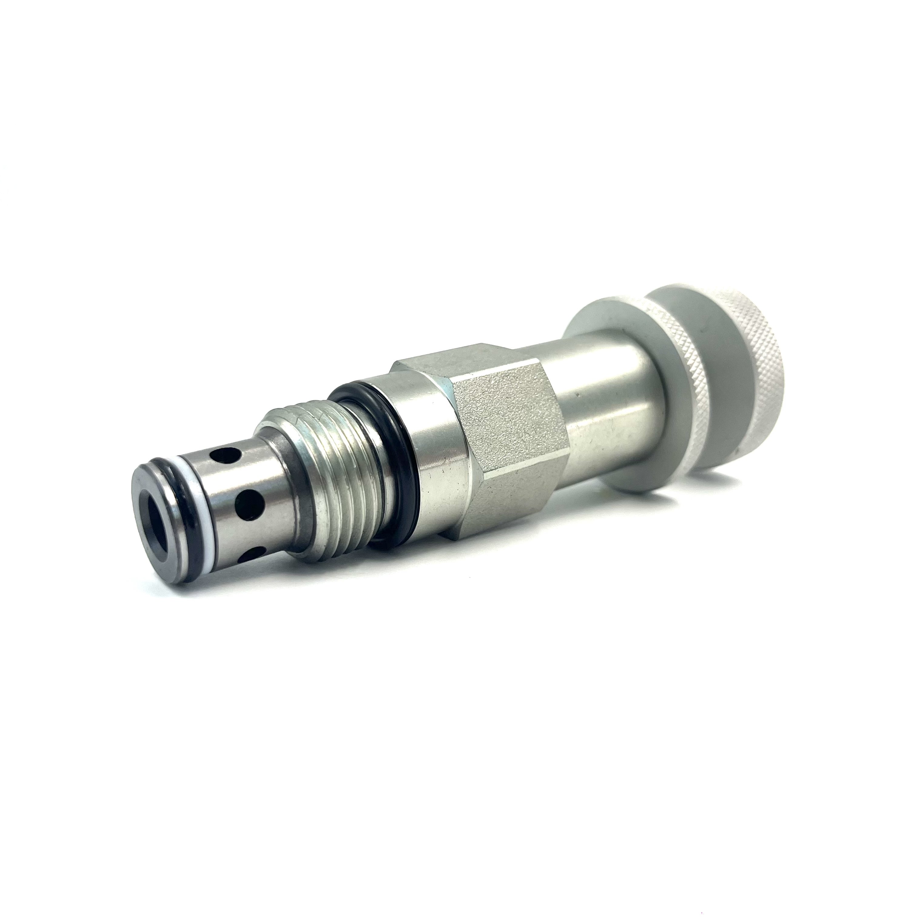 Adjustable OEM ODM Hydraulic Cartridge Valve Relief Valve RV10 With Hand Wheel