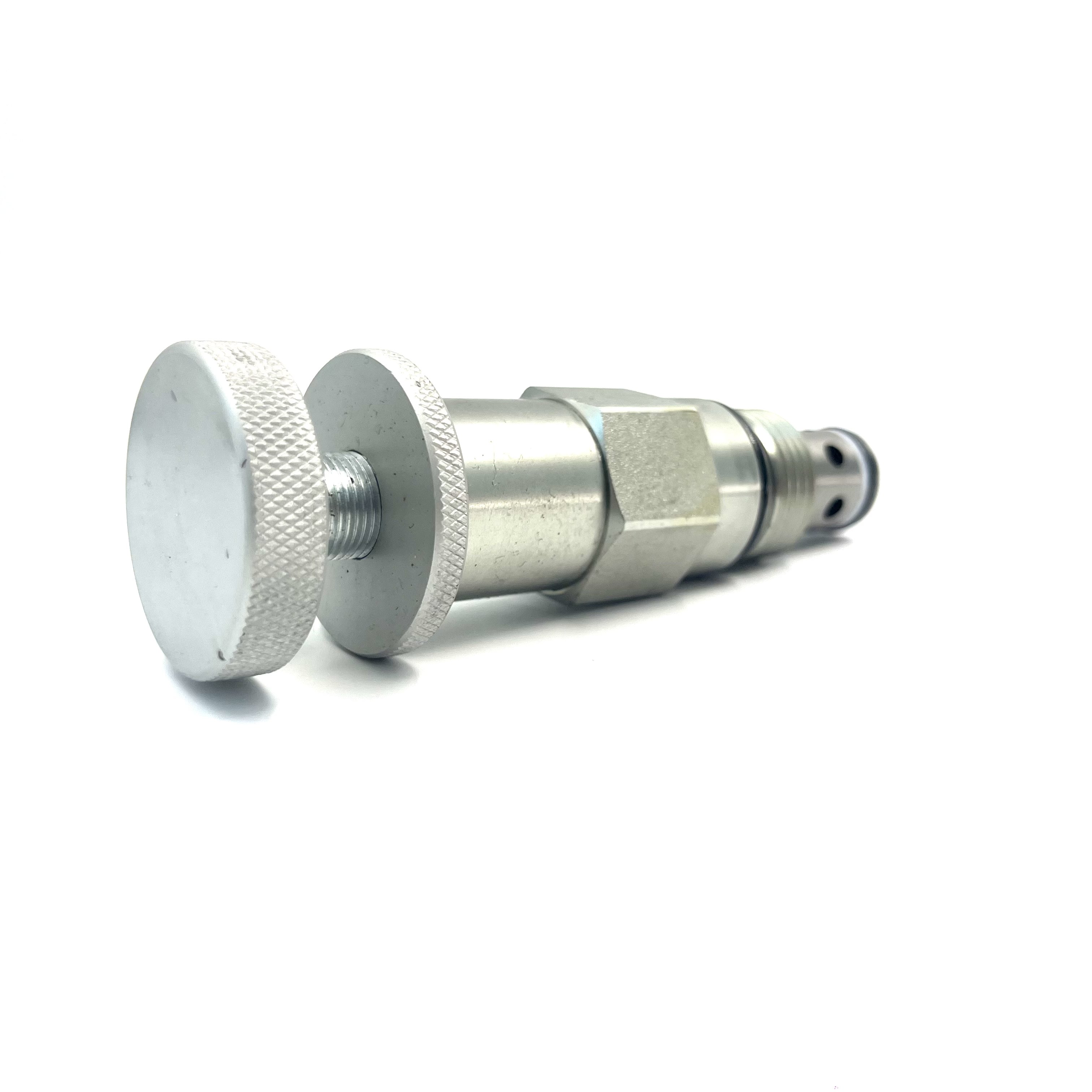Adjustable OEM ODM Hydraulic Cartridge Valve Relief Valve RV10 With Hand Wheel
