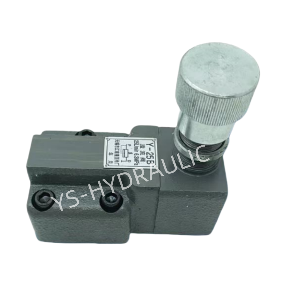 Jiangnan hydraulic parts factory low pressure relief valve Y-10B Y-25B Y-63B Y-10 Y-25 Y-63 pressure regulating valve