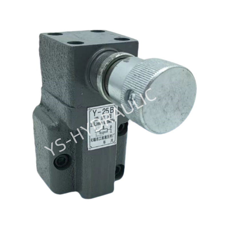 Jiangnan hydraulic parts factory low pressure relief valve Y-10B Y-25B Y-63B Y-10 Y-25 Y-63 pressure regulating valve