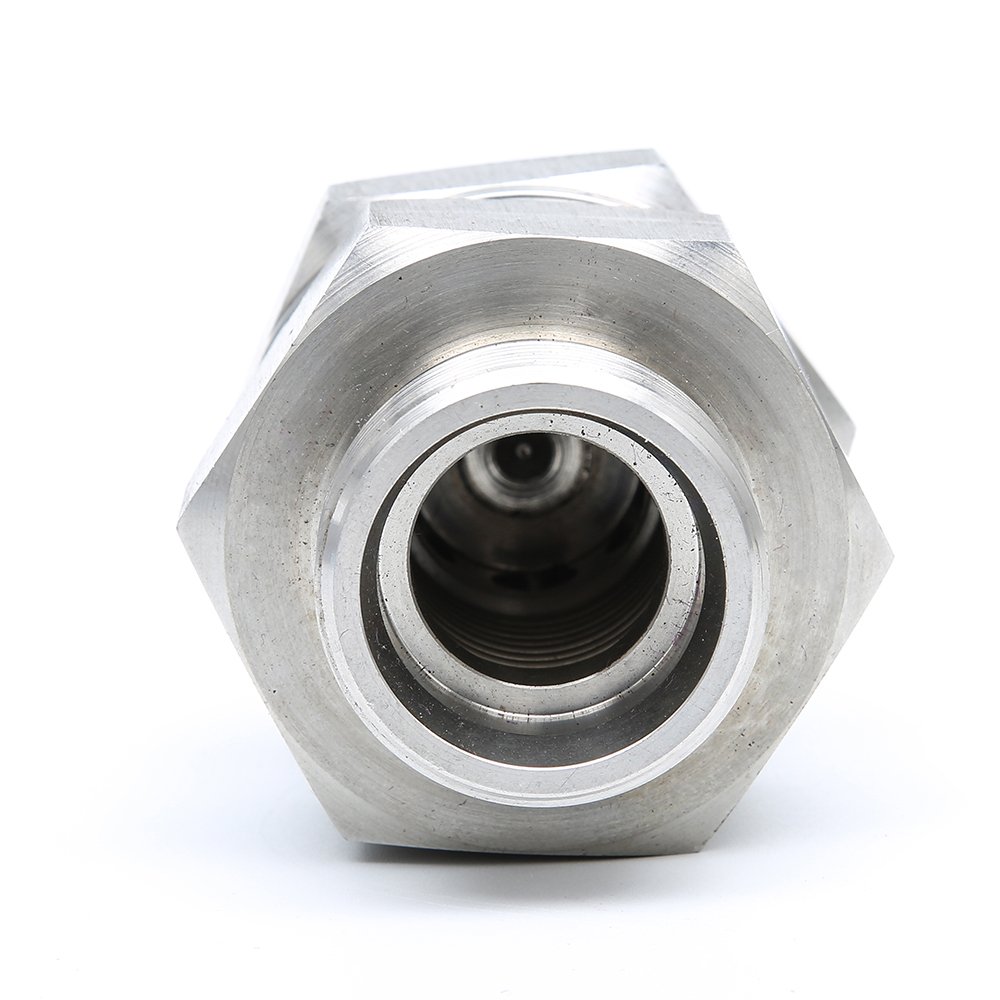 DIF non return check valve 1/4" 3/8" 1/2" stainless steel hydraulic one-way single check valve