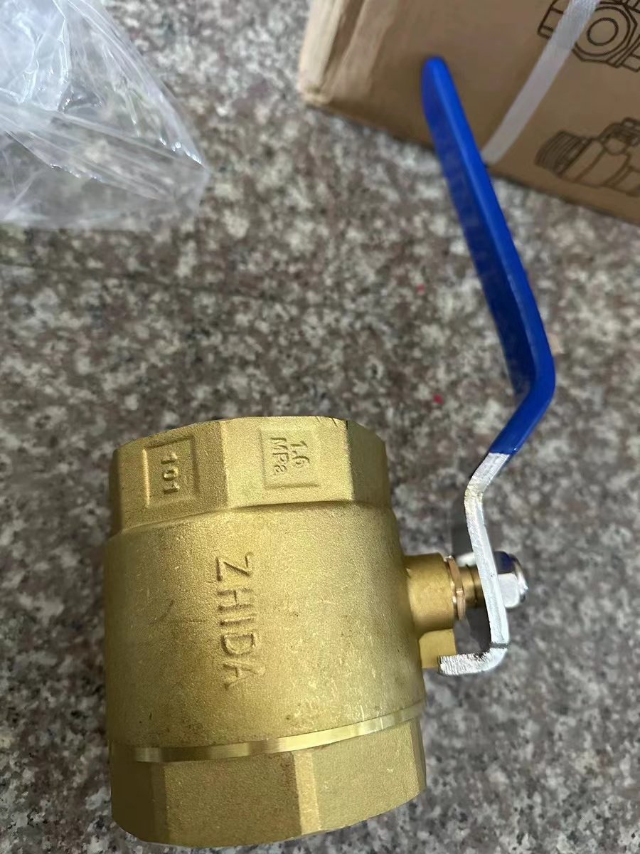 3 inch brass ball valves with NPT thread 400WOG/600WOG