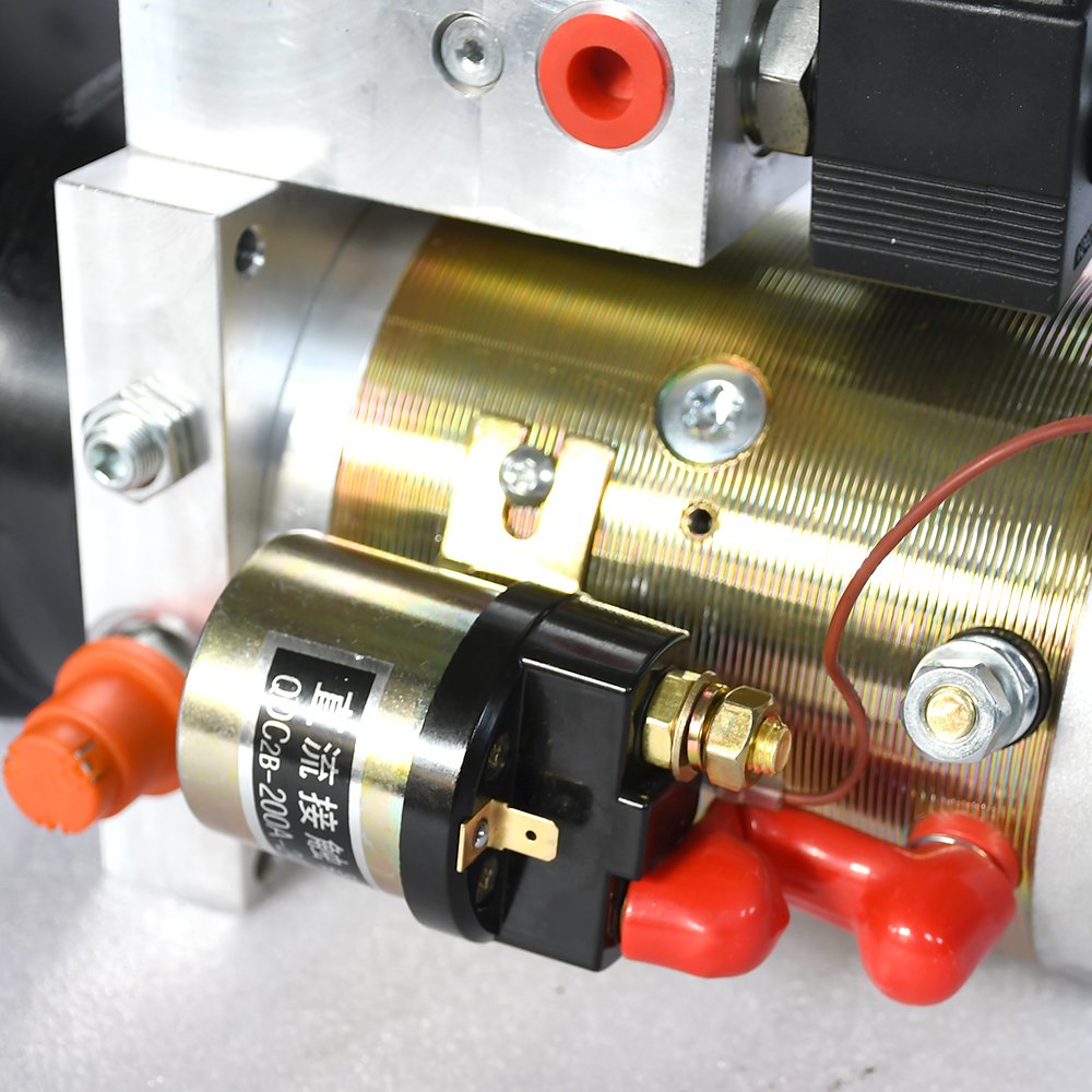 OEM two-manifold Single acting 12v dc mini hydraulic power unit