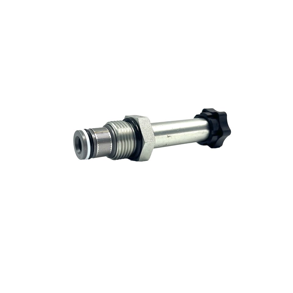 Hydraulic Cartridge Valve Solenoid Valve SV10-21 2-Position 2-Way Poppet Type Normally Open Restrictive Reverse Flow