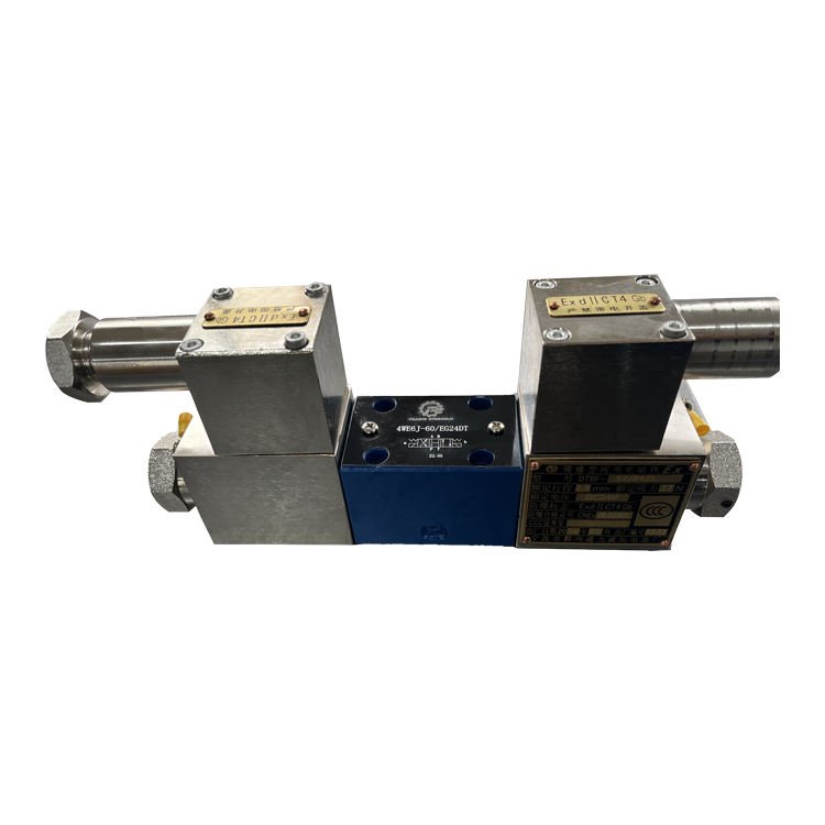 Hydraulic Solenoid Valve 4We Series 2 Way Double Solenoids Valves Imported Explosion-Proof Solenoid Valve