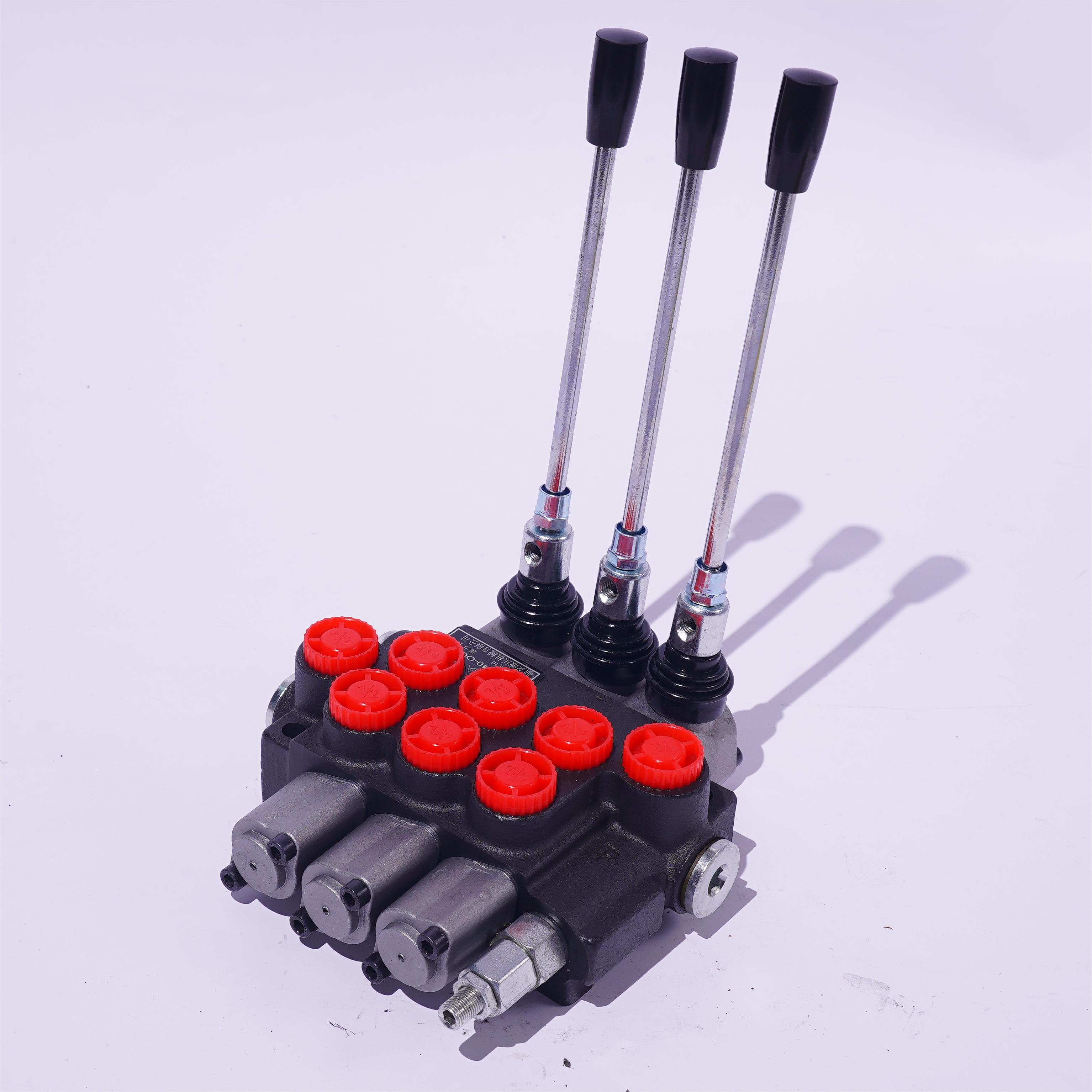 3P40 40L/Min OEM Multiway Hydraulic Monoblock Directional Manual Control Valve For Equipment