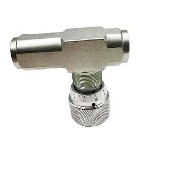 Hot quality Hydraulic System STU Flow restrictor with in line Check Valve