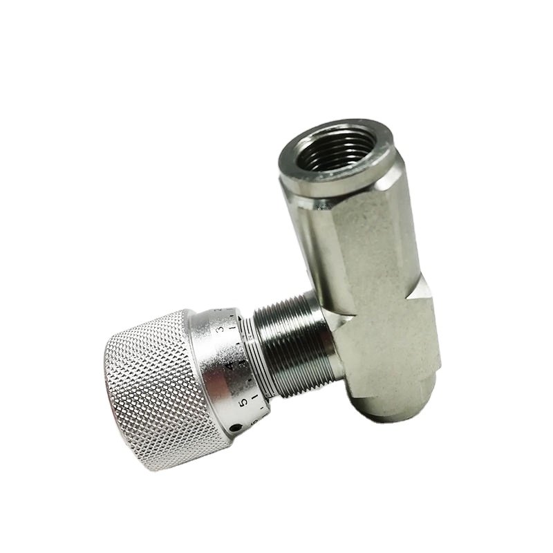Hot quality Hydraulic System STU Flow restrictor with in line Check Valve
