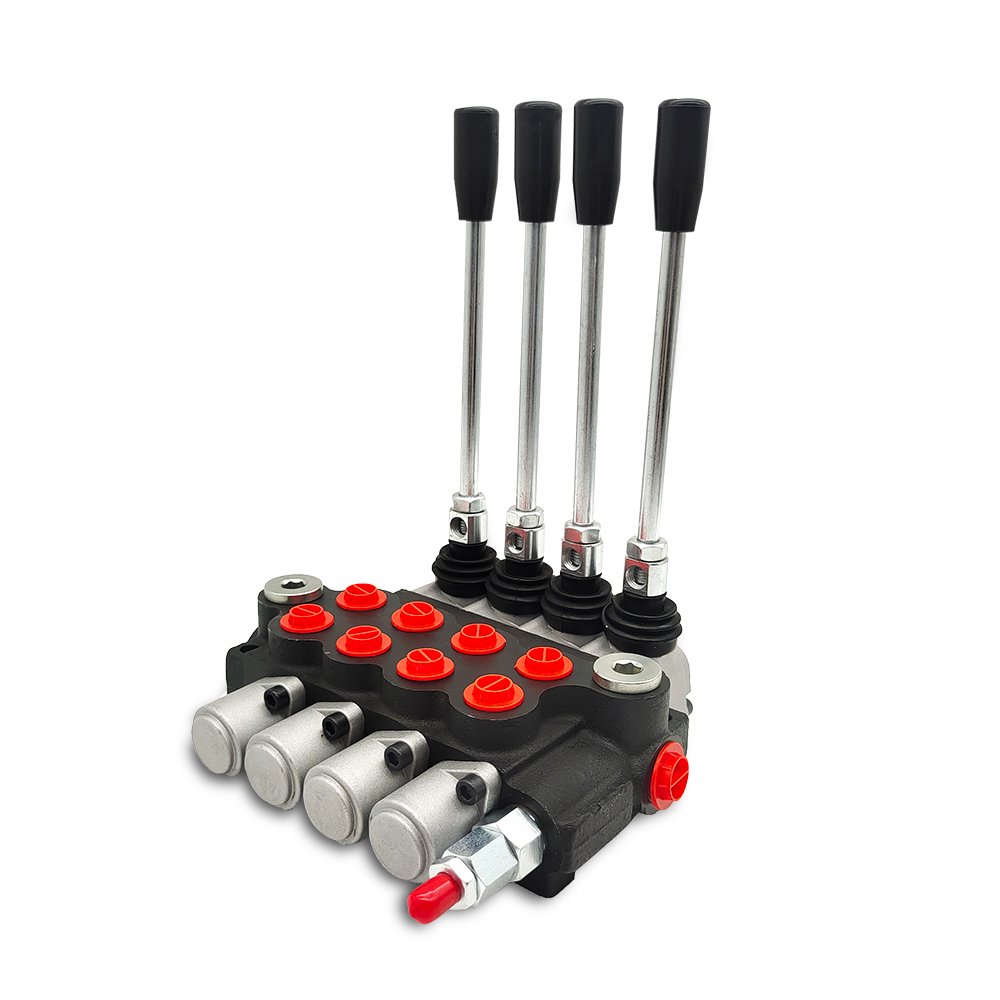 Hydraulic Directional Control Valves Flow Rate 40L/min 4P40 Manual Operated Directional Valve OEM & ODM