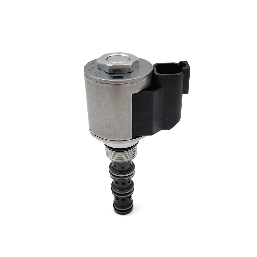 Hydraulic solenoid on/off control spool 4-Way 2-Position HydraForce screw-in threaded cartridge valve RADK SV08-46