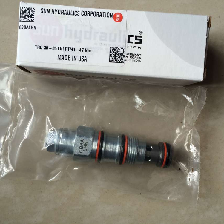 CBBA-LHN CBBALHN CBBA LHN SUN hydraulics Original genuine product cartridge valve standard capacity counterbalance valve stock