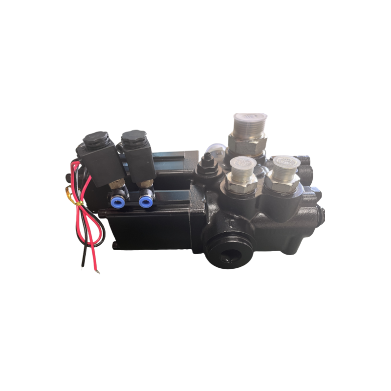 Hydraulic QZLT-F20L Integral Diverter Combination Control Valve Dump Truck Parts