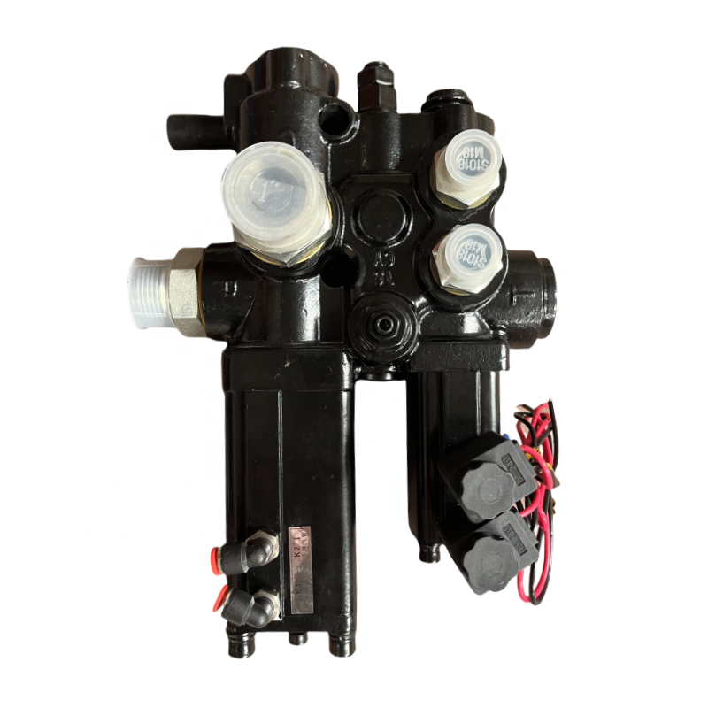 Hydraulic QZLT-F20L Integral Diverter Combination Control Valve Dump Truck Parts